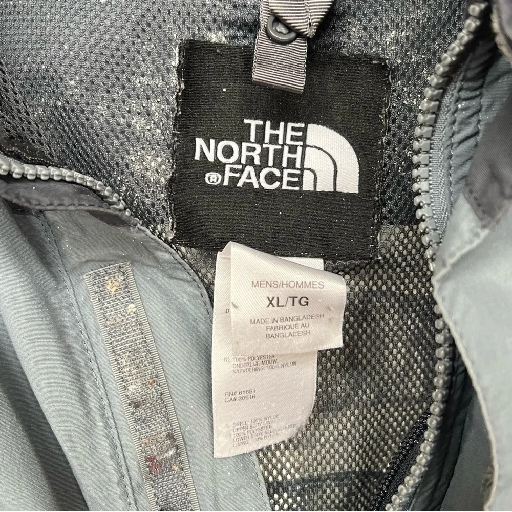 The North Face HyVent Winter Jacket Thick Gray Men Size XL - Picture 8 of 11